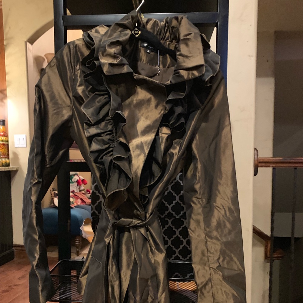 CC Couture tie from jacket.
